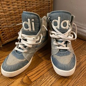 Jeremy Scott x Adidas Hightop Denim